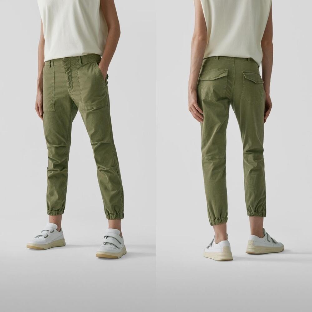 NILI LOTAN CROPPED FRENCH MILITARY PANTS 4